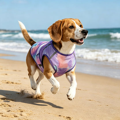 Personalized Dog Cooling Tie-dye Vest