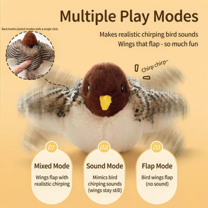 Puptailor Cat Interactive Bird Toy
