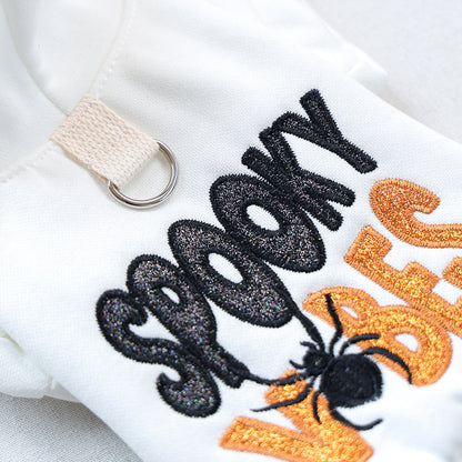 Puptailor Personalized Halloween Embroidered Pet Hoodie