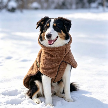 Personalized Sherpa Fleece Dog Vest