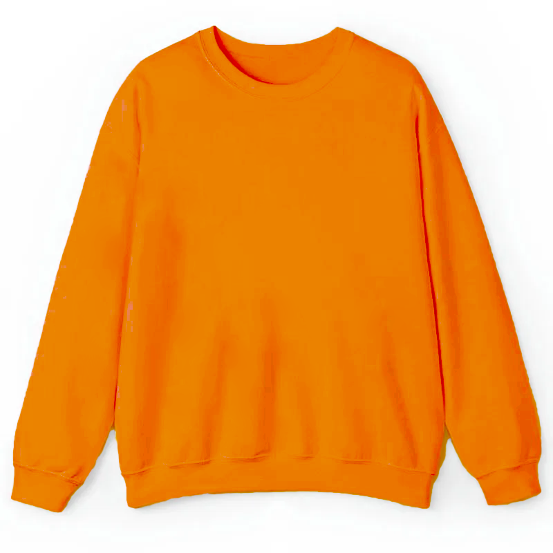 Puptailor Retro Ghost Black Cat Broomstick Halloween Crewneck Sweatshirt