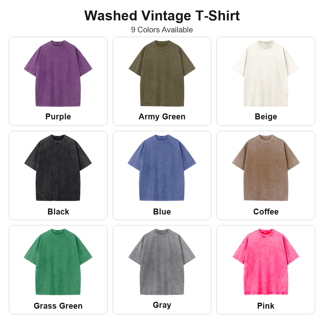 Custom Professional Yapper Pet Portrait Washed T-Shirt
