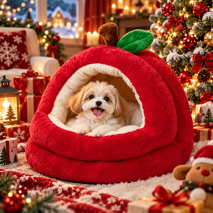 Christmas Apple Pet Bed