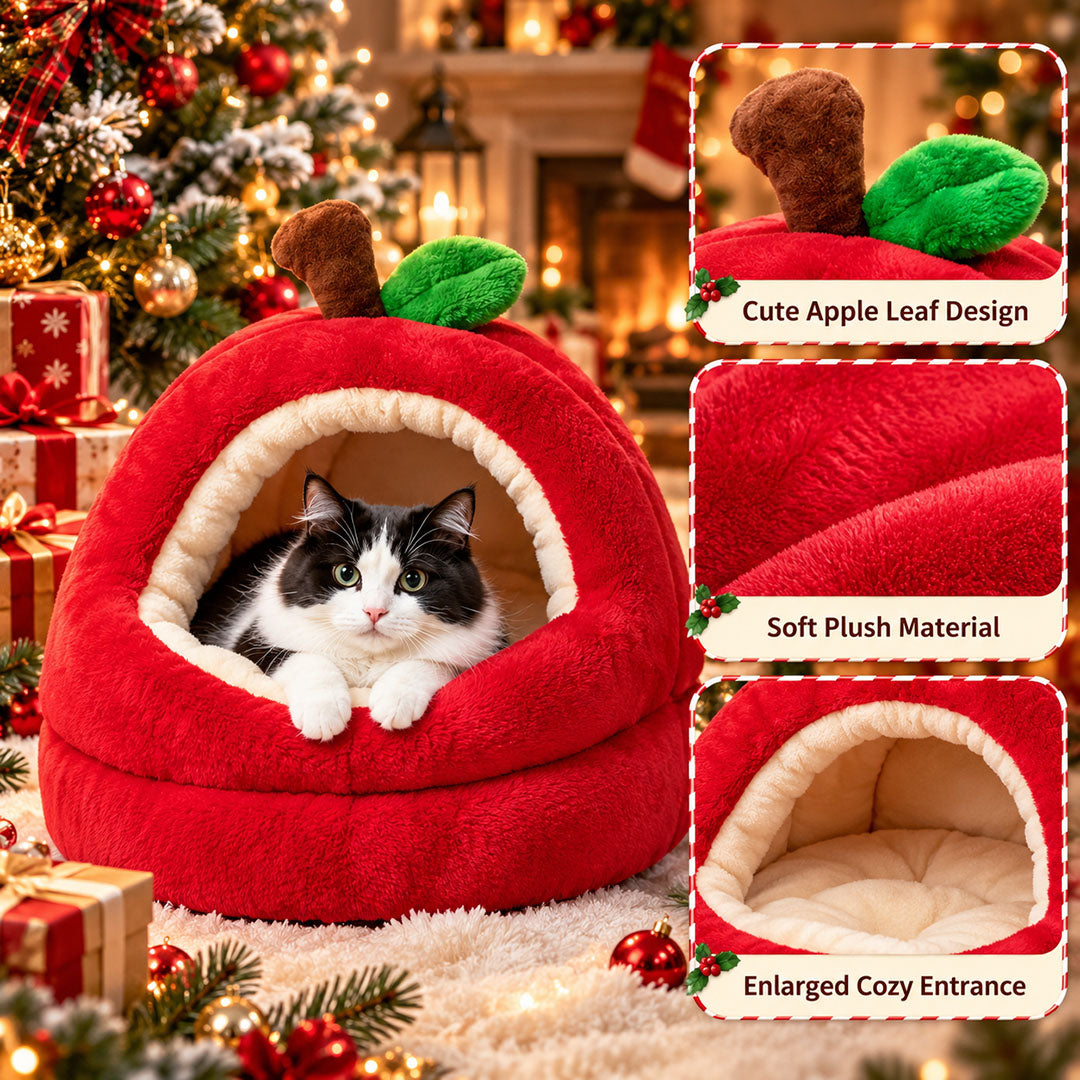 Christmas Apple Pet Bed