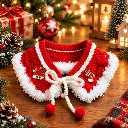 Christmas Pet Knit Scarf & Hat